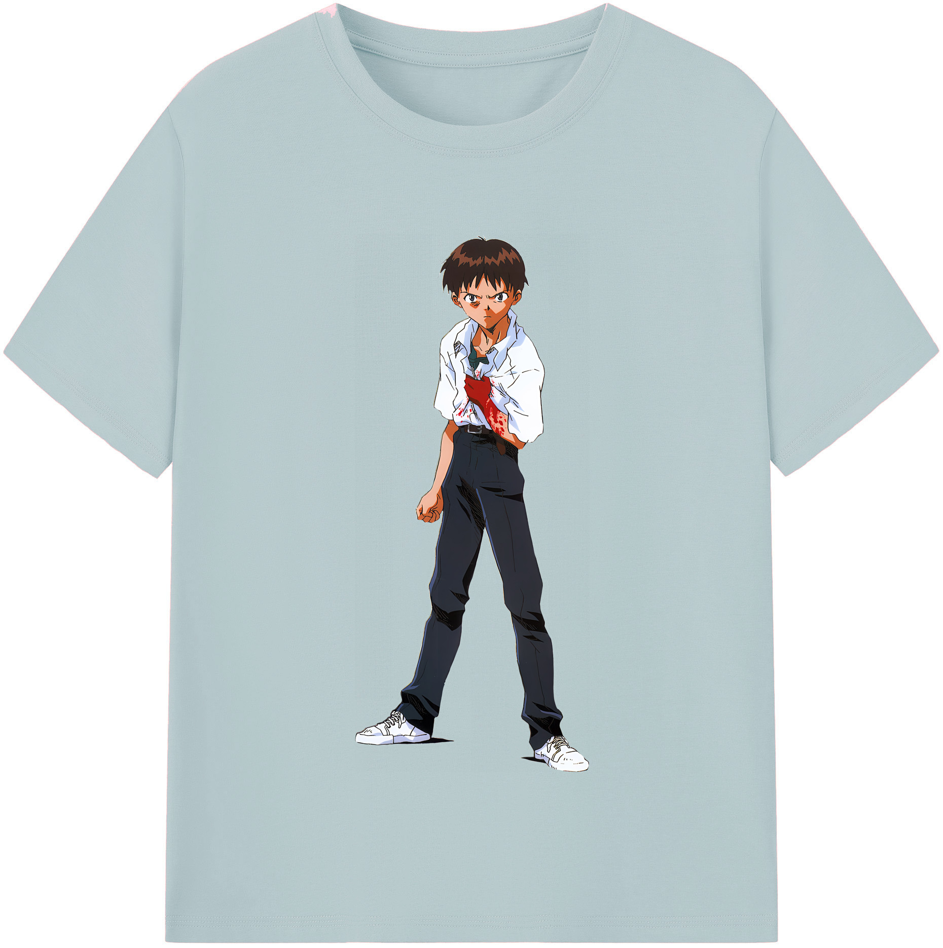 （画像用） EVA 新世紀エヴァンゲリオン 綿100％半袖Tシャツ（フロントプリント）